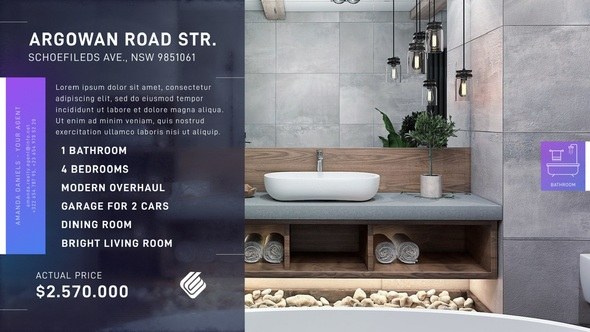 Videohive Real Estate III Product Promo template preview