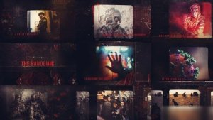 Videohive The Pandemic Montage Openers template preview