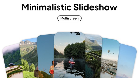 Videohive Minimalistic Slideshow Openers template preview