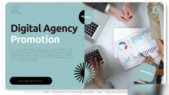 Videohive Digital Agency Promotion Openers template preview