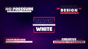 Videohive Minimal Titles 60610613 Titles template preview