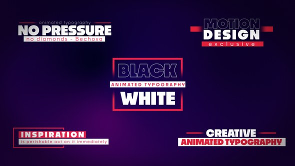 Videohive Minimal Titles 60610613 Titles template preview