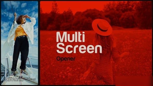 Videohive Multi-Screen Opener 43232045 Openers template preview