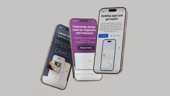 Videohive Phone 16 Pro Mockup Product Promo template preview