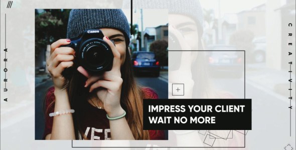 Videohive Minimal Opener 21212884 Openers template preview