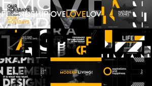 Videohive Creative Typography Titles Titles template preview