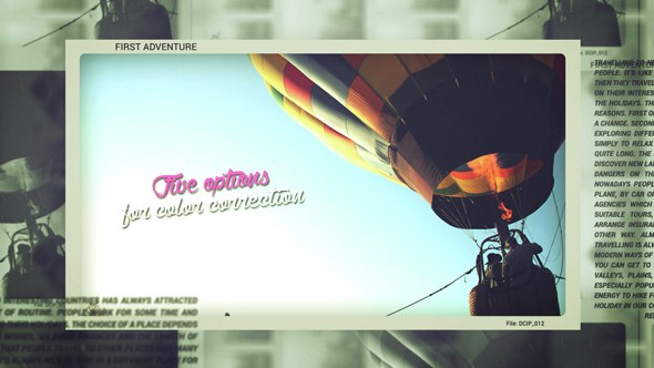 Videohive Adventure slideshow Openers template preview