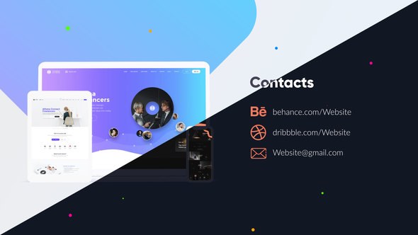 Website Video Presentation Video Displays template preview