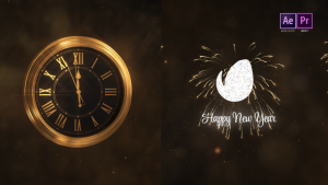 Videohive New Year Unique Countdown Elements template preview