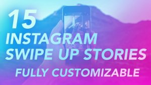 Videohive Instagram Swipe Up Stories 21669533 Product Promo template preview