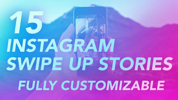 Videohive Instagram Swipe Up Stories 21669533 Product Promo template preview