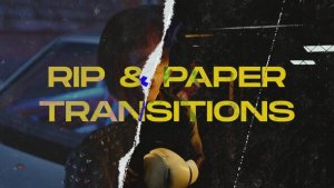 Videohive Ripped Paper Transitions 55134445 Elements template preview