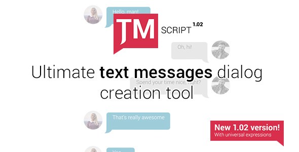Text Messages Ultimate Kit | TMScript 1.02 Video Displays template preview