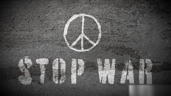 Videohive Stop the War (Logo Intro) Logo Stings template preview