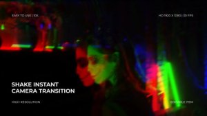 Videohive Shake Instant Camera Transition Elements template preview