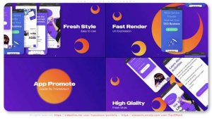 Videohive New Color App Promo Product Promo template preview