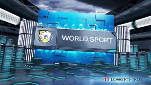 Sport Opener Video Displays template preview