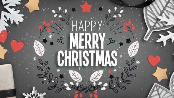 Videohive Christmas Greetings Card 25075561 Broadcast-packages template preview