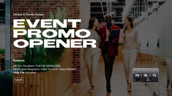 Videohive Event Promo Opener 48136833 Product Promo template preview