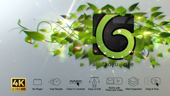 Videohive Natural Logo Opening Logo Stings template preview