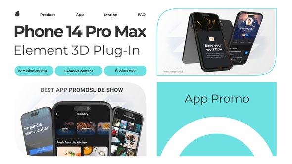 Videohive App Promo - App Mockup Product Promo template preview