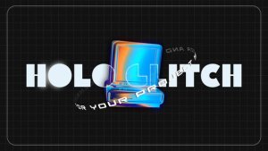 Videohive Holo Glitch Title Sequence Titles template preview