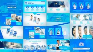 Videohive Medical Video Displays template preview
