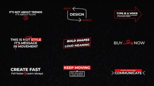 Videohive Kinetic Text Animation | After Effects 59313570 Titles template preview