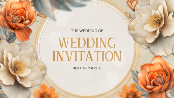 Videohive Wedding Invitation Slideshow 51766571 Openers template preview