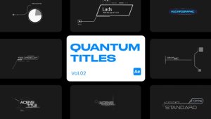 Videohive Quantum Titles V.2 For After Effects Titles template preview