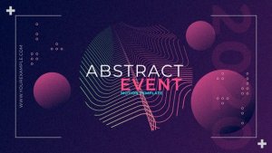 Videohive Abstract Event Title Titles template preview