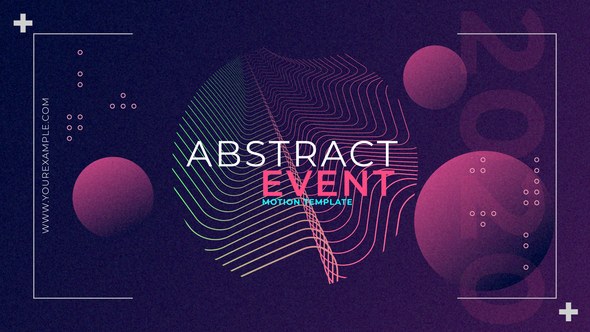Videohive Abstract Event Title Titles template preview