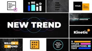 Videohive Modern Titles | After Effects 36005131 Titles template preview