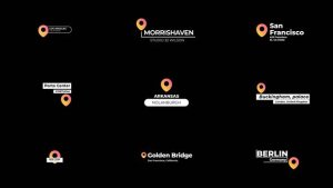 Videohive Location Titles 2.0 | AE Titles template preview