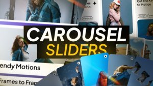 Videohive Bento Carousel & Slider Video Displays template preview