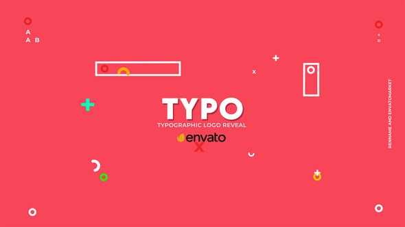 Videohive Typographic Logo Reveal Logo Stings template preview