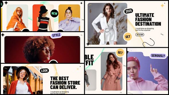 Videohive Fashion Slideshow 58361656 Broadcast-packages template preview
