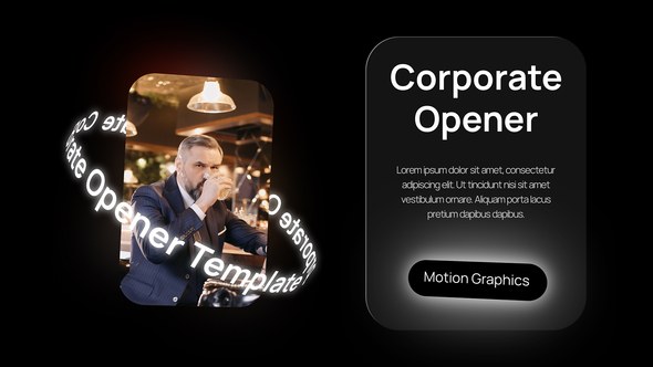 Videohive Corporate Opener 57589643 Openers template preview