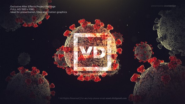 Videohive Covid-19 Logo Opener Logo Stings template preview