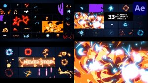 Videohive Flash FX Elements Pack | After Effects 44185797 Elements template preview
