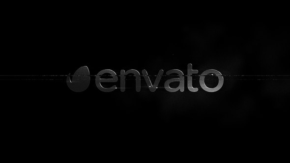 Videohive  B&W - Glitch Logo Reveal Logo Stings template preview