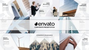 Videohive Stylish Presentation Video Displays template preview