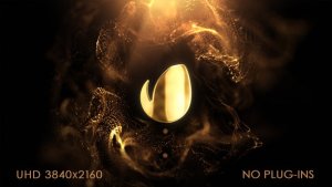 Videohive Particle Elegance Logo Intro Logo Stings template preview