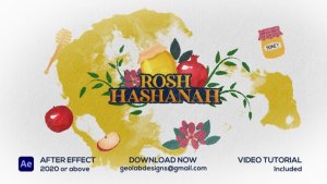 Videohive Rosh Hashanah Titles Openers template preview