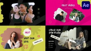 Videohive Youtube Slides | After Effects 52976604 Openers template preview
