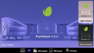 Videohive Furniture Intro 51143280 Logo Stings template preview