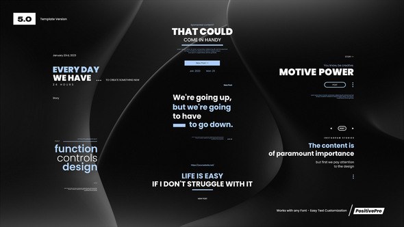 Videohive Modern Titles 43301432 Titles template preview