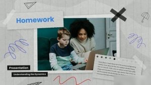 Videohive Homework Presentation Openers template preview