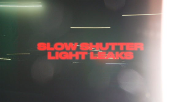 Videohive Slow Shutter Light Leaks Elements template preview