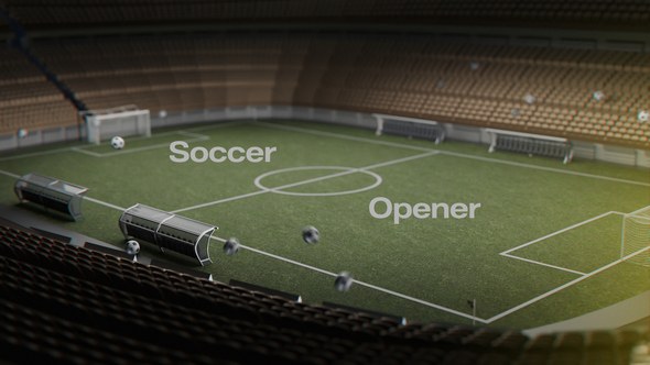 Videohive Soccer Mosaic Opener | AE Openers template preview